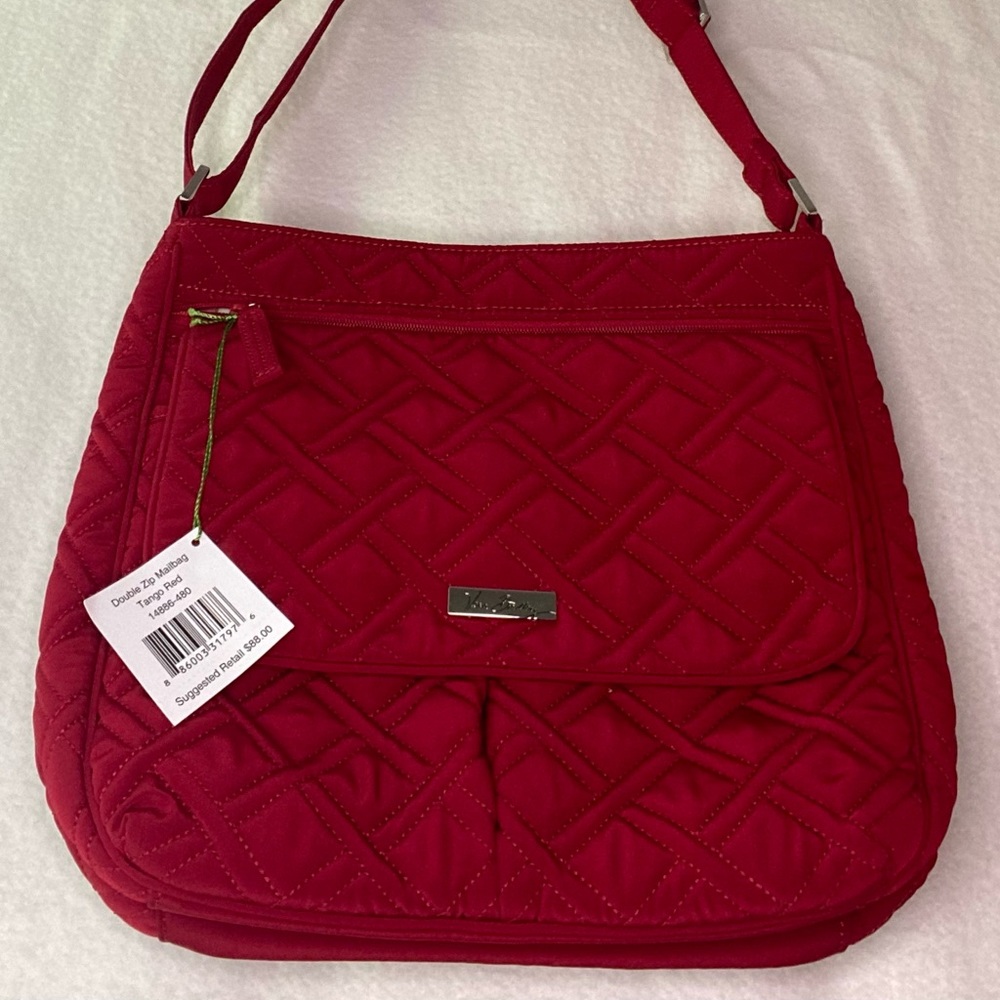 Vera Bradley Double Zip Mailbag
